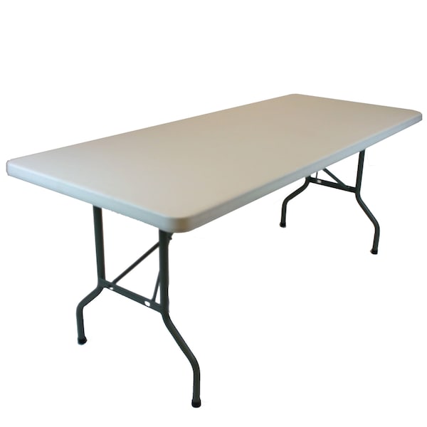 Atlas Commercial Products TitanPRO Plastic Folding Table, 6 ft x 30 Banquet PFT2-3072 - main